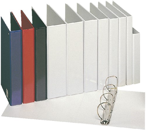 Presentatieringband Esselte Essentials panorama A4 4-rings D-mechaniek 30mm blauw-2