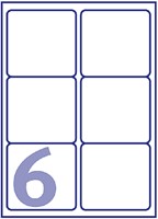 Etiket Avery J8166-25 99.1x93.1mm wit 150 etiketten-2