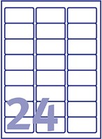 Etiket Avery J8159-25 63.5x33.9mm wit 600 stuks-2