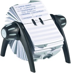 Kaartenmolen Durable 2416 telindex 72x104mm zwart