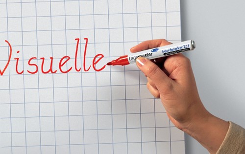 Whiteboardmarker Legamaster TZ 100 rond 1.5-3mm zwart blister à 2st-3