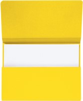 Pocketmap Secolor folio 100% gerecycled karton 250 gr geel