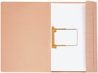 Clipmap Secolor A4 100% gerecycled karton 250gr beige verpakt per 10 stuks