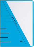 Insteekmap Djois Secolor A4 recycled 250gr  blauw 10 stuks