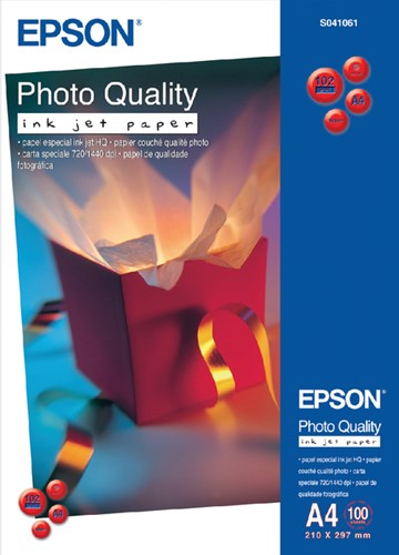 Inkjetpapier Epson S041061 A4 mat 102gr 100vel 100 vel