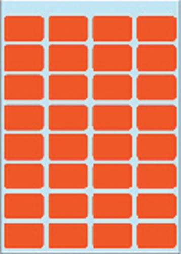 Etiket HERMA 3642 12x19mm rood 160 stuks