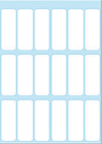 Etiket HERMA 3650 12x34mm wit 126 stuks