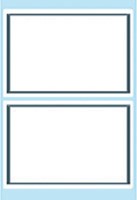 Etiket HERMA 5715 53x80mm schrift grijs kader 12stuks-2