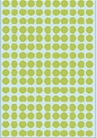 Etiket HERMA 2215 rond 8mm groen 5632stuks-3