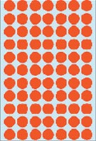 Etiket HERMA 2232 rond 13mm rood 2464stuks-3