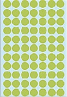 Etiket HERMA 2235 rond 13mm groen 2464stuks-3