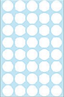 Etiket HERMA 2250 rond 19mm wit 1280 stuks-3