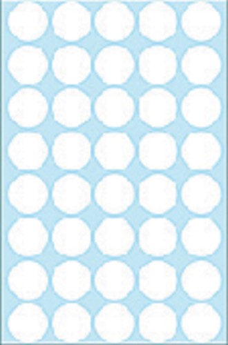 Etiket HERMA 2250 rond 19mm wit 1280stuks-3