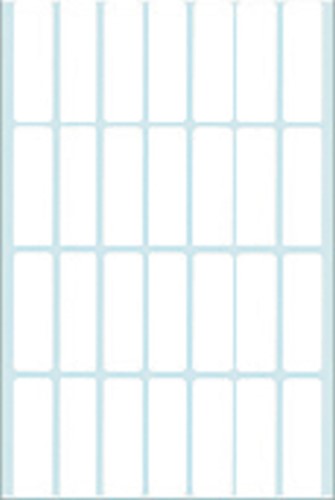 Etiket HERMA 2360 13x40mm wit 896 stuks-2