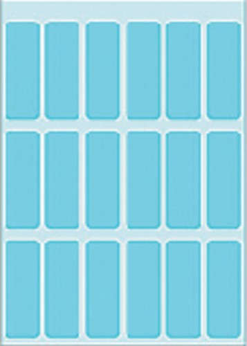 Etiket HERMA 3653 12x34mm blauw 90 stuks