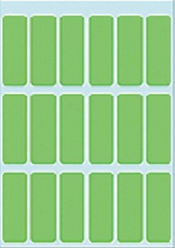Etiket HERMA 3655 12x34mm groen 90 stuks