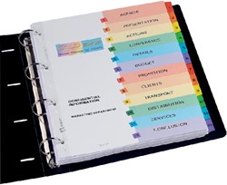 Tabbladen bedrukbaar