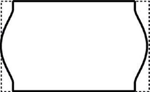 Prijsetiket 16x26mm Open-Data S14/Sato Judo afneembaar wit-2