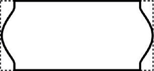 Prijsetiket 12x26mm Sato Samark permanent wit 1500 stuks-2