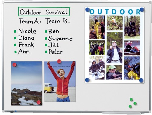 Whiteboard Legamaster Premium+ 100x150cm magnetisch emaille