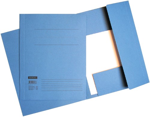 Dossiermap Quantore folio 320gr blauw