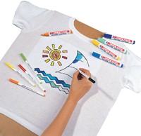 Textielmarker edding 4500 rond 2-3mm groen-1