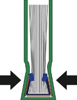 Inbindomslag Leitz 7mm zachte kaft zwart 10 stuks-1