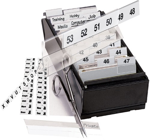 Indextabs 3L 10503 10x150mm zelfklevend wit