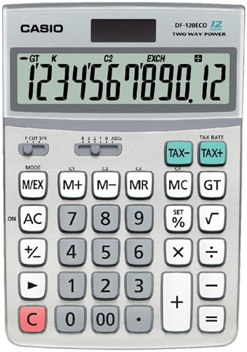 Rekenmachine Casio DF-120 ECO