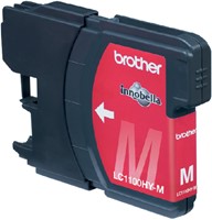 Inktcartridge Brother LC-1100HYM rood-2