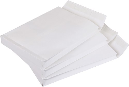 Envelop Quantore monsterzak 229x324x38mm zelfklevend wit 10 stuks-3