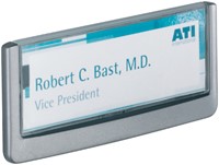 Deurbordje Durable Click sign 149x52,5mm grafiet