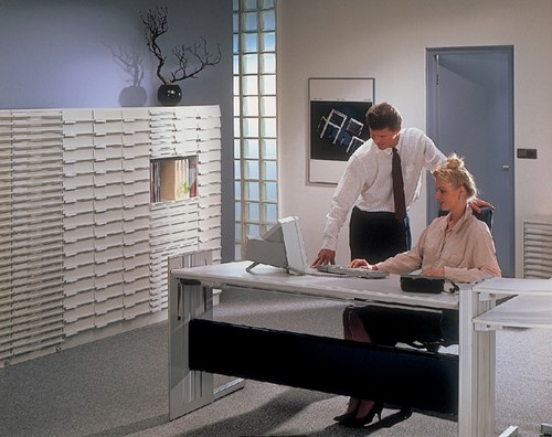 Stapelcassette Djois met schuiflade grijs-2