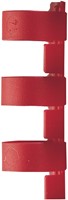 Bindrug GBC 8mm 21rings A4 rood 100 stuks-1