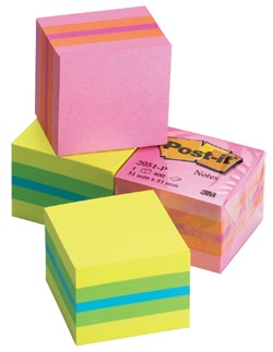 Zelfklevende memoblaadjes