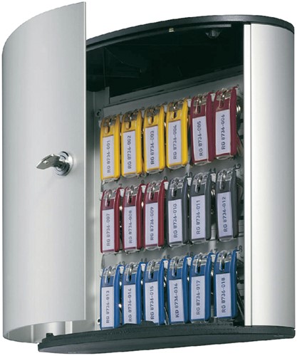 Sleutelkast Durable 18 haken 302x280x118mm