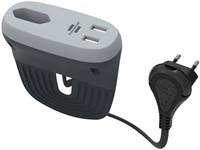 STEKKERDOOS VOOR BANK MET USB-OPLAADFUNCTIE