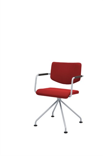 ALFA VERGADERSTOEL LAGE RUG-3