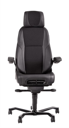 XCELLENCE 381 24 UURS BUREAUSTOEL LEDER-2