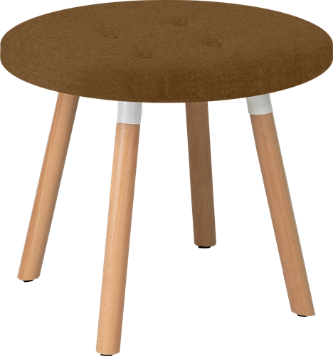 CORNER BENCH 4 POOTS ROND/VIERKANT