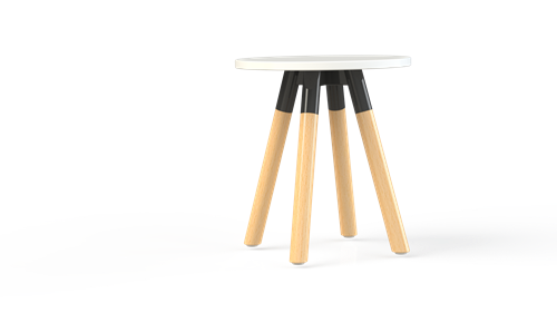 BIJZETTAFEL CORNER ROND