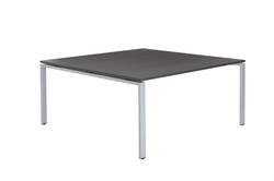 VERGADERTAFEL CARRE VIERKANT A POOT