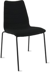 XCELLENCE VERGADERSTOEL F40 stof mirage zwart