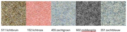 stofkleuren wolvilt Fenice