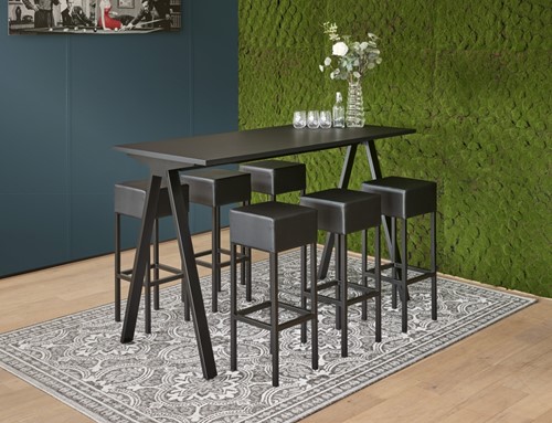 Bartafel V-poot recht hoog-3