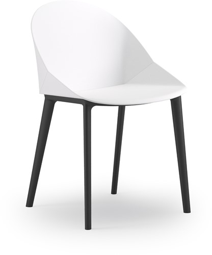 Pillow vierpoot stoel met gerecyclede kuip