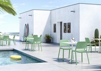 Kasper  kunststof school/ kantine stoel-2