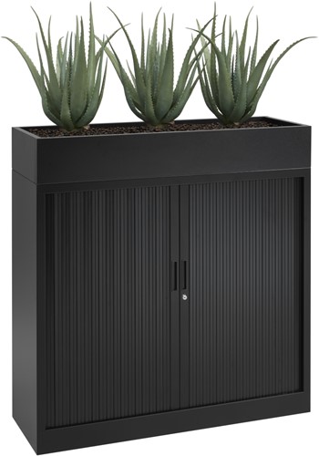 Plantenbak 120cm breed tbv roldeurkast
