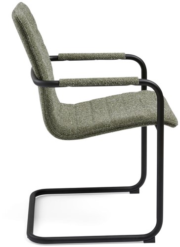 Design sledestoel in Society stof-2