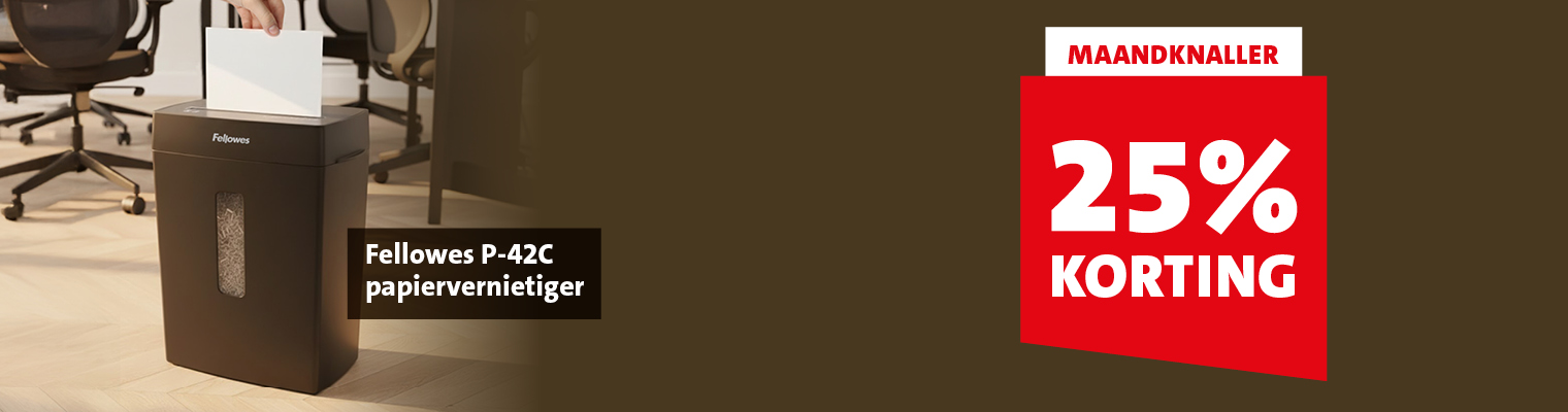 F MAANDKNALLER 01-26 FELLOWES